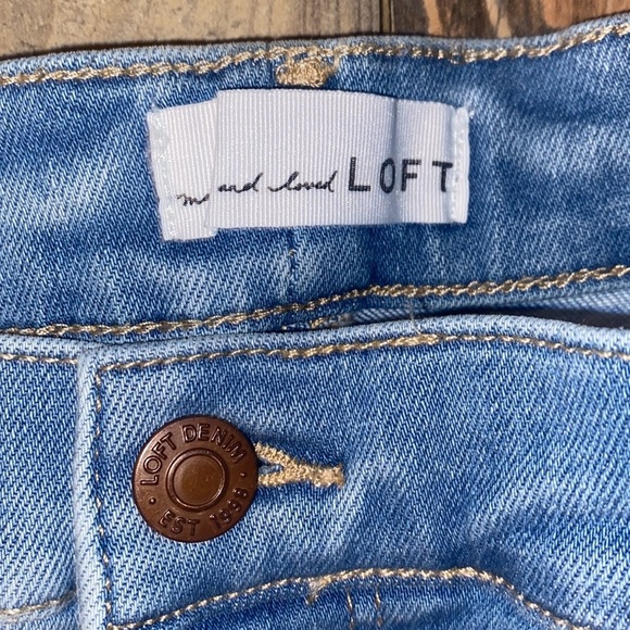 Loft Jegging denim size 16 - Picture 3 of 6
